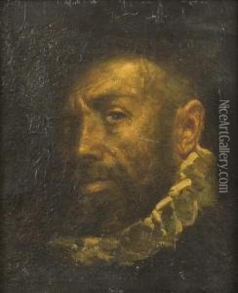Cesare Borgia Oil Painting - Federico Faruffini