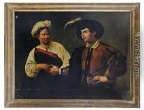 La Buenaventura Oil Painting - Michelangelo Merisi Da Caravaggio