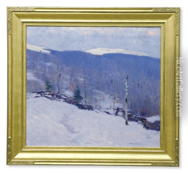 Sudbury, Vermont Oil Painting - Bruce Crane