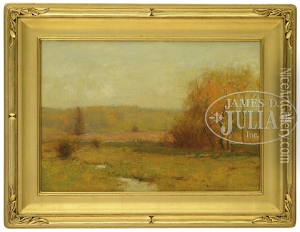 Fall Landscape Oil Painting - Bruce Crane