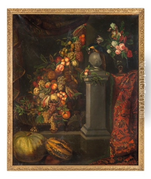Natura Morta Oil Painting - Jean-Baptiste Belin de Fontenay the Elder