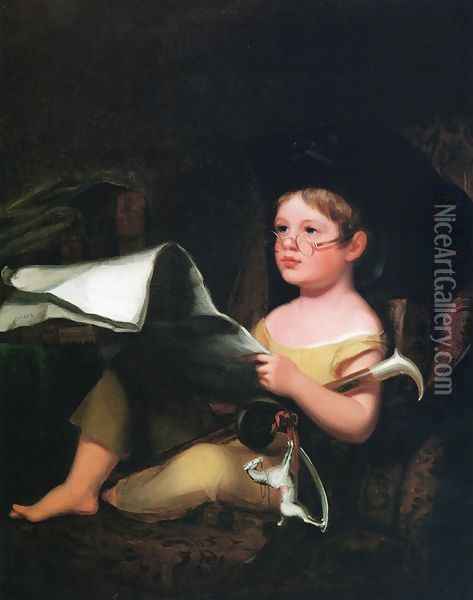 Juvenile Ambition Oil Painting - Thomas Sully