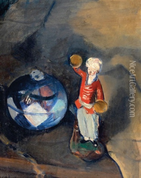 Little Clown Oil Painting - Georges (Karpeles) Kars