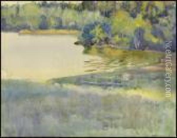 Backwater - Keewatin Oil Painting - Joseph Walter West
