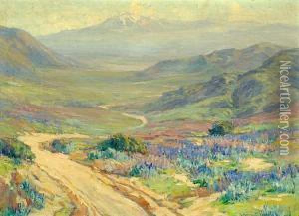 Southern California Landscape Oil Painting - Benjamin Chambers Brown