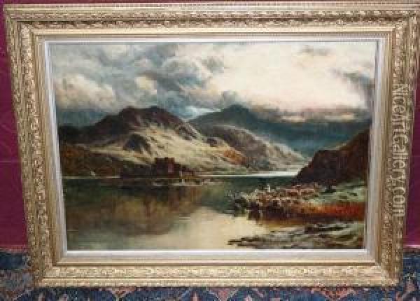 Loch Leven Oil Painting - John Watson Mclea