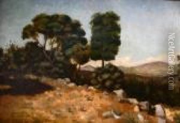 Spring Valley Oil Painting - Bruce Crane