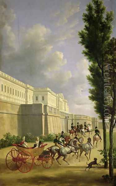 Napoleon I Oil Painting - Jean-Joseph-Xavier Bidauld