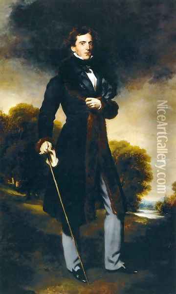 Portrait of David Lyon Oil Painting - Sir Thomas Lawrence