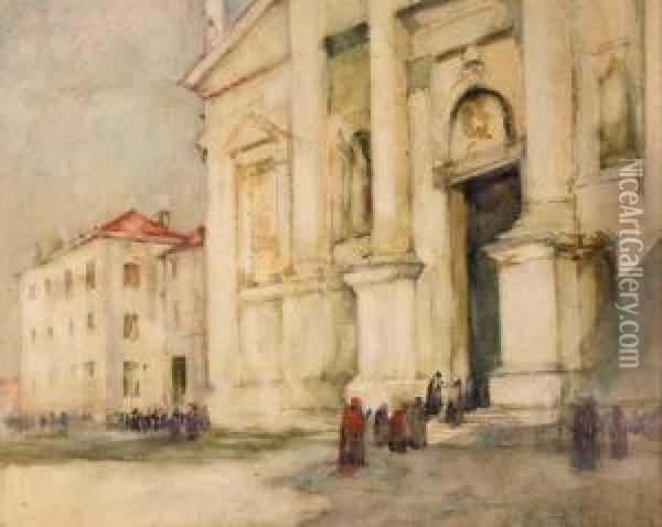 St Giorgio, Venice Oil Painting - Emily Murray Paterson