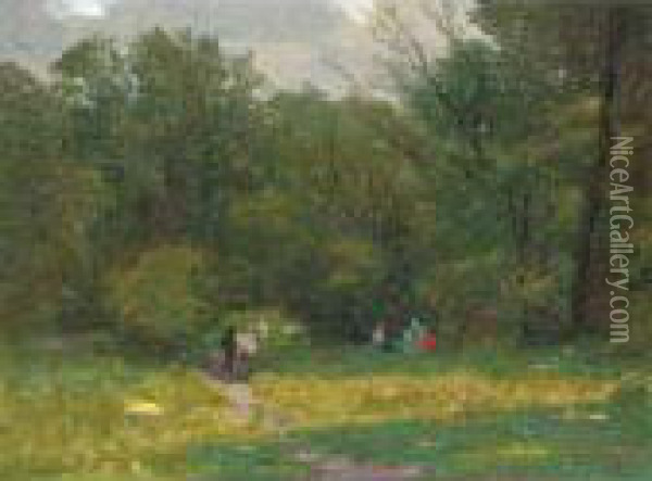 Landscape Oil Painting - Edward Henry Potthast