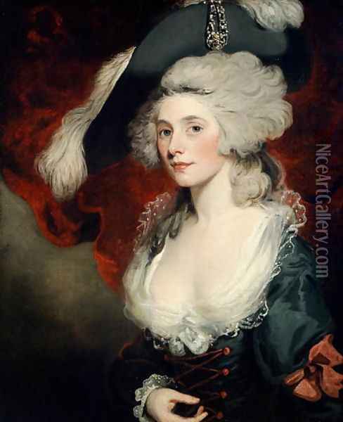 Mary Robinson 1758-1810 as Perdita Oil Painting - John Hoppner