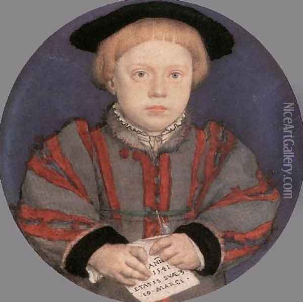 Henry Brandon 1541 Oil Painting - Hans Holbein the Younger