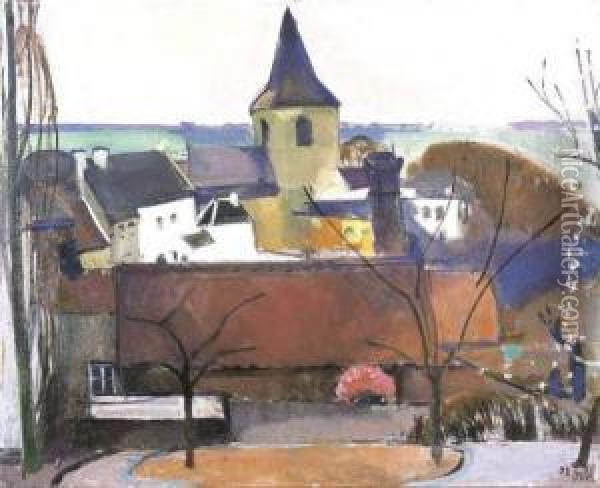 Ohain (1938) Oil Painting - Jean Van Den Eeckhoudt