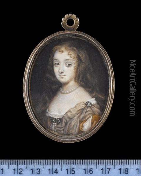 Anne Hyde, Duchess Of York Oil Painting - Richard Gibson