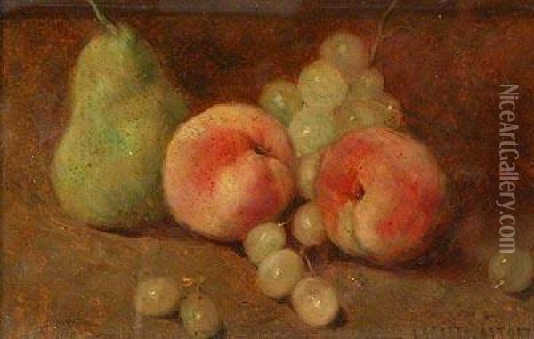 Bodegon De Fruta. Oil Painting - Ramon Laporta Astort