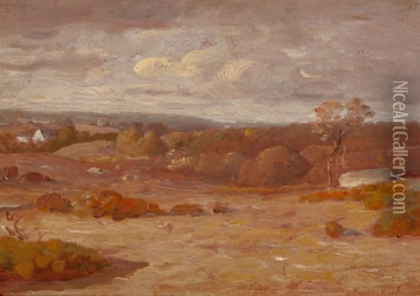 Early Autumn, New York Oil Painting - John Francis Murphy