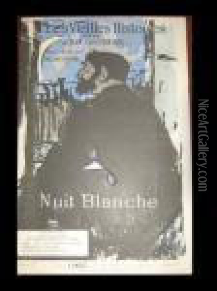 Nuit Blanche Oil Painting - Henri De Toulouse-Lautrec