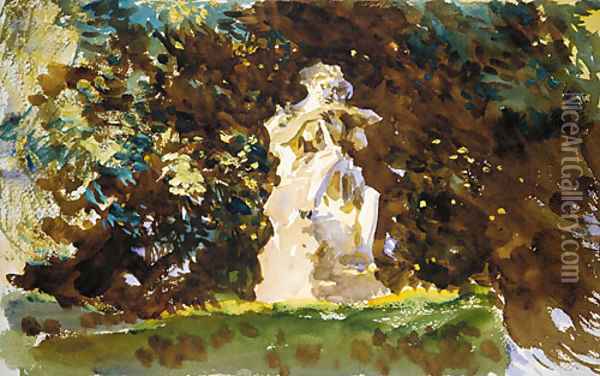 Boboli Garden Florence Oil Painting - John Singer Sargent