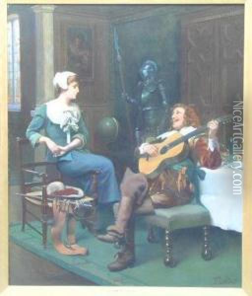 The Song Of The South Oil Painting - Harold Piffard