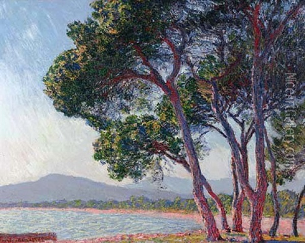 Plage De Juan-les-pins Oil Painting - Claude Monet