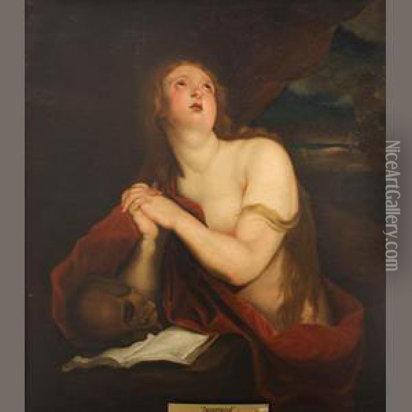 Mary Magdalene Oil Painting - Sir Anthony Van Dyck