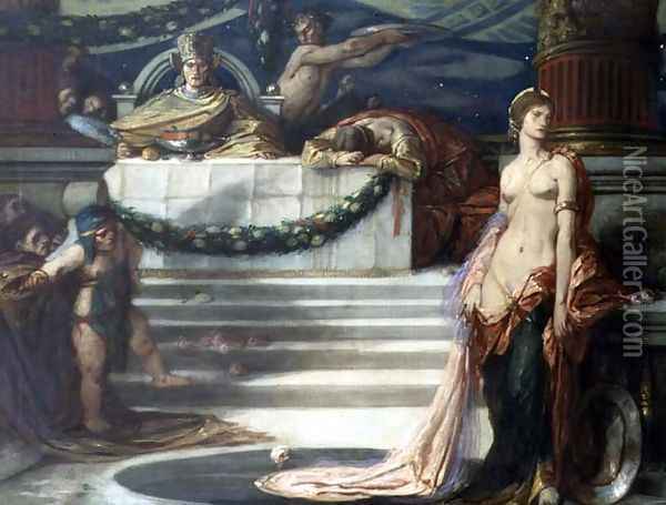 Salome, 1925 Oil Painting - Charles Ricketts