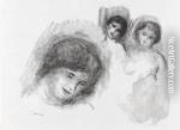 Douze Lithographies Originales De Pierre-auguste Renoir Oil Painting - Pierre Auguste Renoir