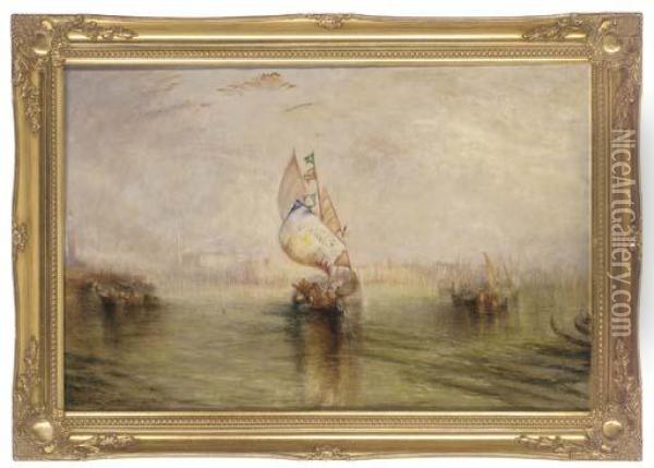 The Sun Of Venice Going To Sea Oil Painting - Joseph Mallord William Turner