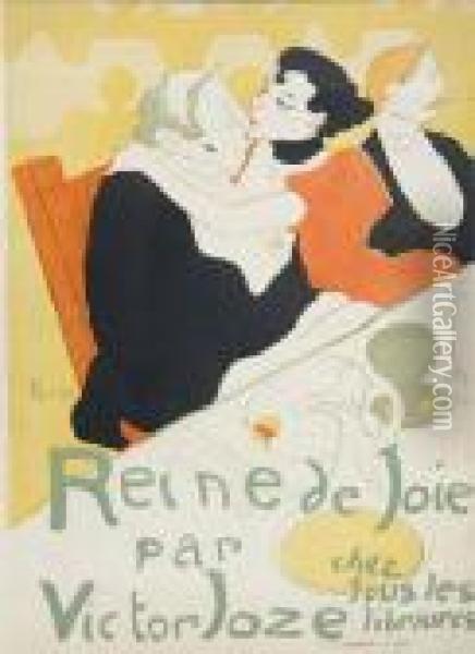 Reine De Joie Par Victor Joze Chez Tous Les Libraires Oil Painting - Henri De Toulouse-Lautrec