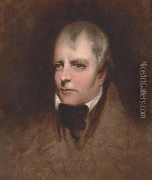 Portrait Of Sir Walter Scott Oil Painting - Sir John Watson Gordon