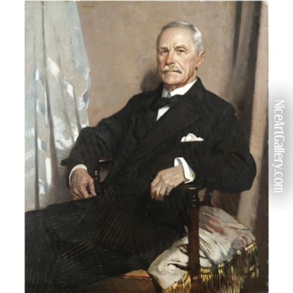 Lord Lawrence Of Kingsgate Oil Painting - Sir William Orpen