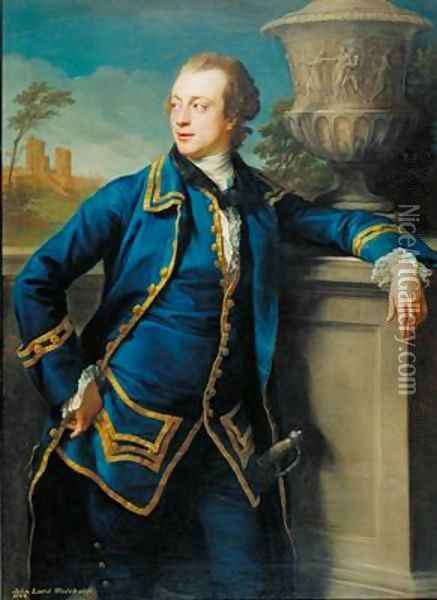 Portrait of John Wodehouse 1764 Oil Painting - Pompeo Gerolamo Batoni