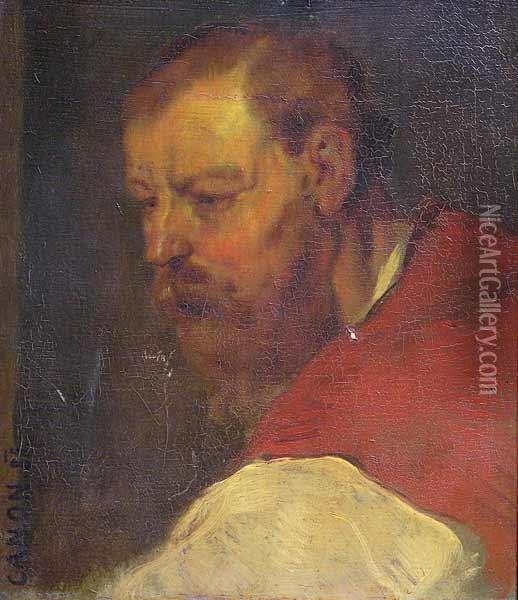 Autorretrato Oil Painting - Hans (Johann von Strasiripka) Canon