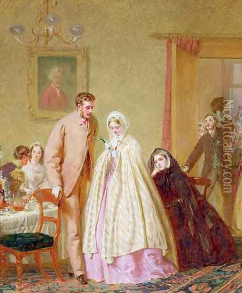 The Wedding Breakfast 2 Oil Painting - George Elgar Hicks