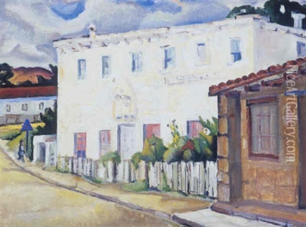 Monterey Oil Painting - Rinaldo Cuneo
