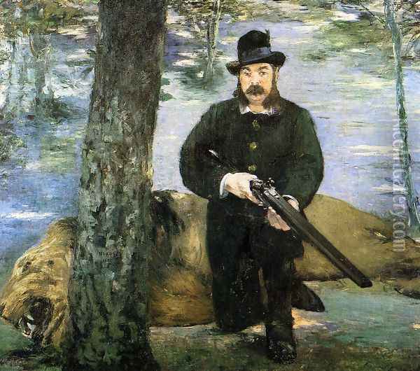 Portrait of M. Pertuiset, the Lion Hunter Oil Painting - Edouard Manet