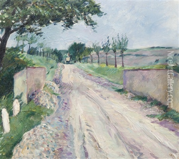 Krajina U Svinar Oil Painting - Eugen Von Kahler