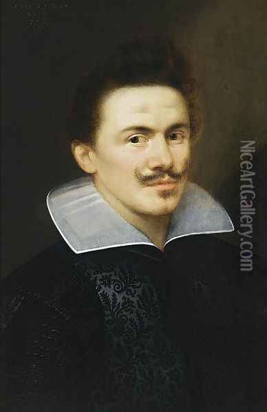 Portrait of a Man 1619 Oil Painting - Gortzius Geldorp