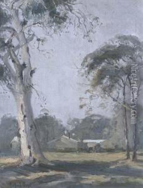 Morning Mists Oil Painting - Theodore Penleigh Boyd