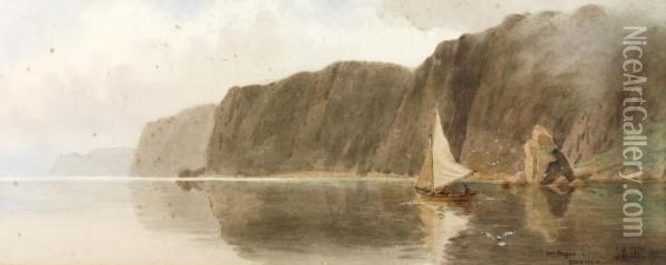 Islandmagee & Blackhead Oil Painting - Joseph Carey Carey