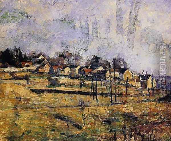 Landscape6 Oil Painting - Paul Cezanne