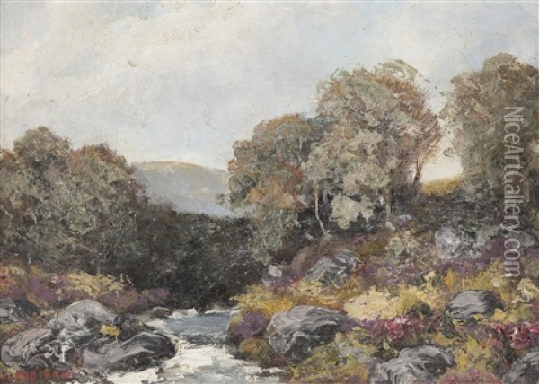 Dundrennan (+ Solway Coast; Pair) Oil Painting - John Copland