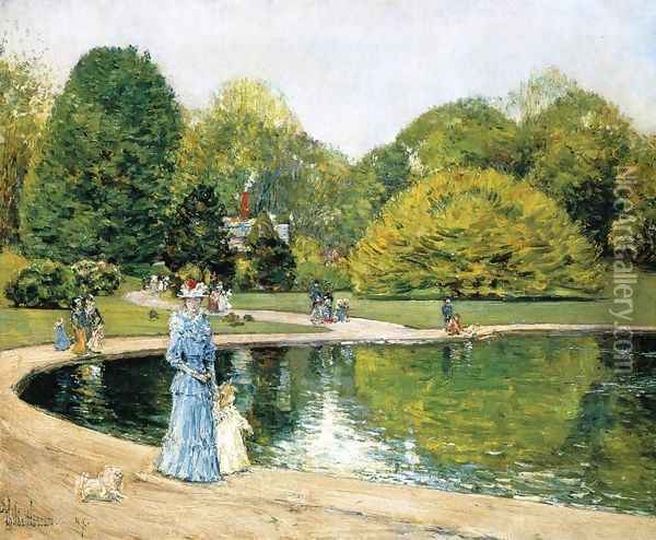 Central Park 2 Oil Painting - Childe Hassam