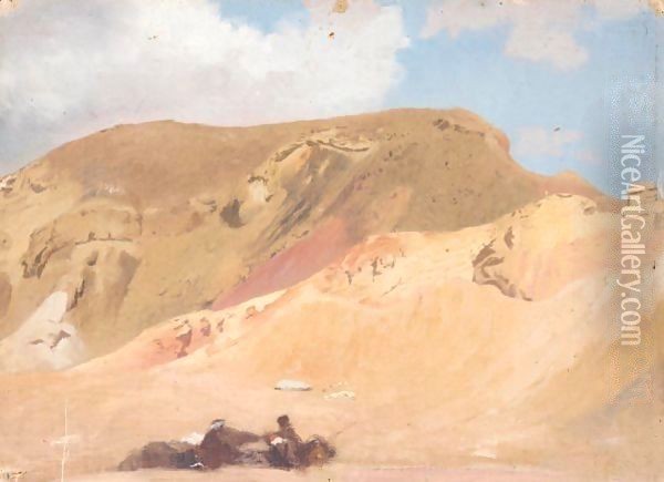 Halte Dans Le Desert Oil Painting - Jean-Leon Gerome