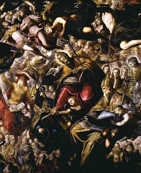 Paradise 2 Oil Painting - Jacopo Tintoretto (Robusti)