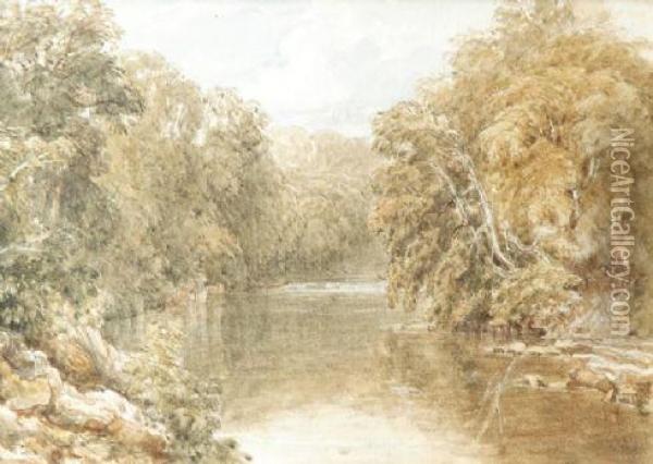 Bartlett British Oil Painting - William H. Bartlett