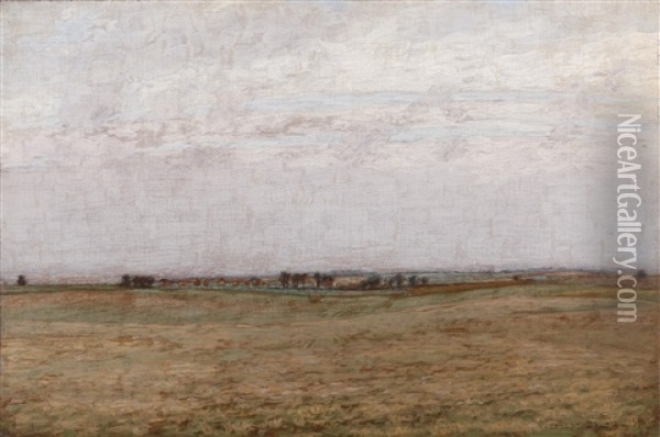 Weite Landschaft Oil Painting - Herbert Dalziel