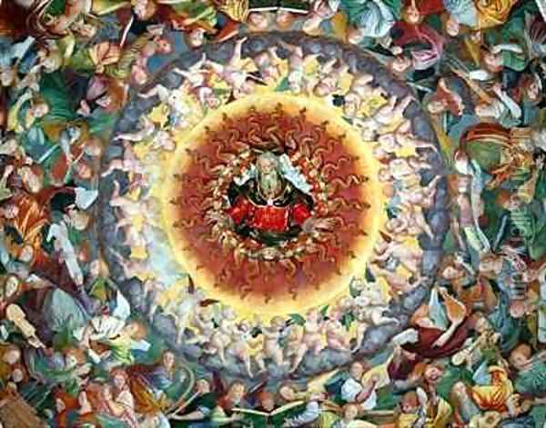The Concert of Angels 5 Oil Painting - Gaudenzio Ferrari