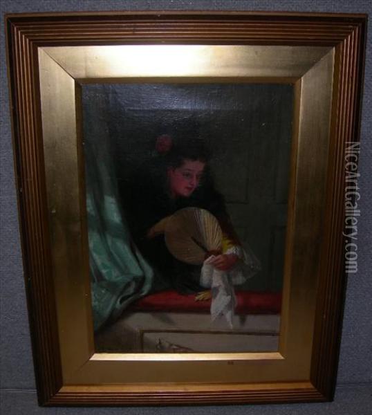Description
Circle Of Laslett John Pott -)portrait Of A Young Women Oil Painting - Laslett John Pott
